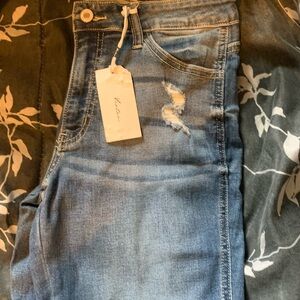 Women's Blue Jeans kan can jeans